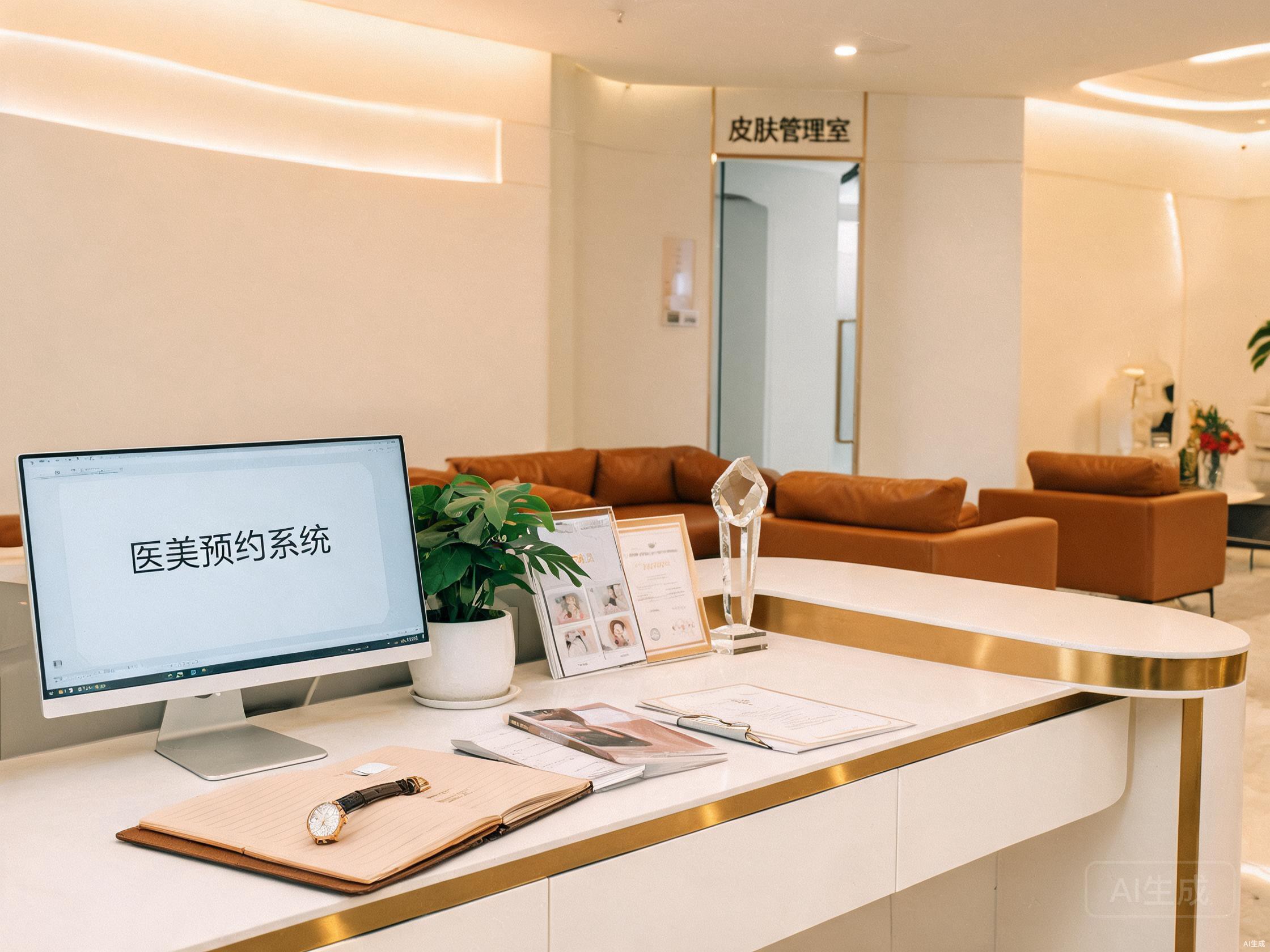 某医美连锁品牌官网定制案例